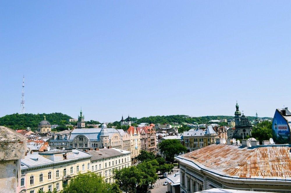 George Hotel Lviv Bagian luar foto